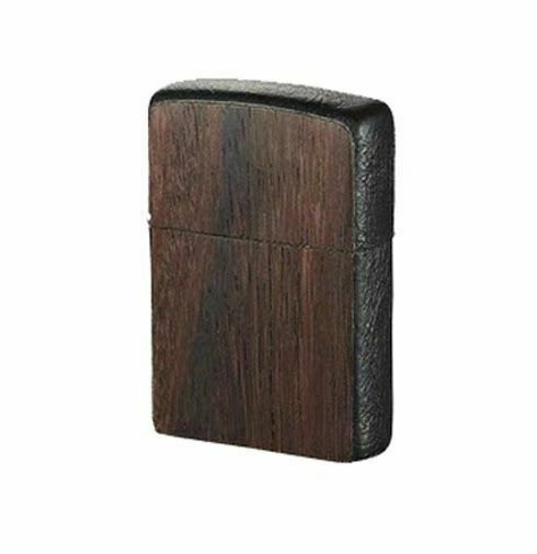 Bizard and Co. - Zippo Lighter - Macassar Ebony and Black Leather