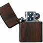 Bizard and Co. - Zippo Lighter - Macassar Ebony and Black Leather