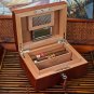 Bizard and Co. - "La Casita de Puros" Humidor - Lizard Pattern Black 12/20 Count