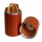Bizard and Co. - The Cylinder Desk Humidor -Lizard Havana