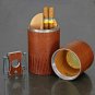 Bizard and Co. - The Cylinder Desk Humidor -Lizard Havana