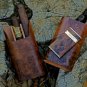 Bizard and Co. - "Show Band" 3 Cigar Case - Carpathian Burl