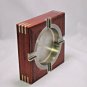 Royal Selangor Wooden Pewter Ashtray new in the original box | 022228Y
