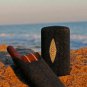 Brizard "Show Band" 3 Cigar Case, Cutter and Lighter Combo - Stingray Black USA