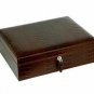 Bizard and Co. - The "Airflow" Cigar Humidor - Croco Pattern Tobacco 60/70 Count