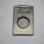 Pheasant by R.D.Gomez Stainless Steel Cigar Cutter Vaquetilla Beige Leather