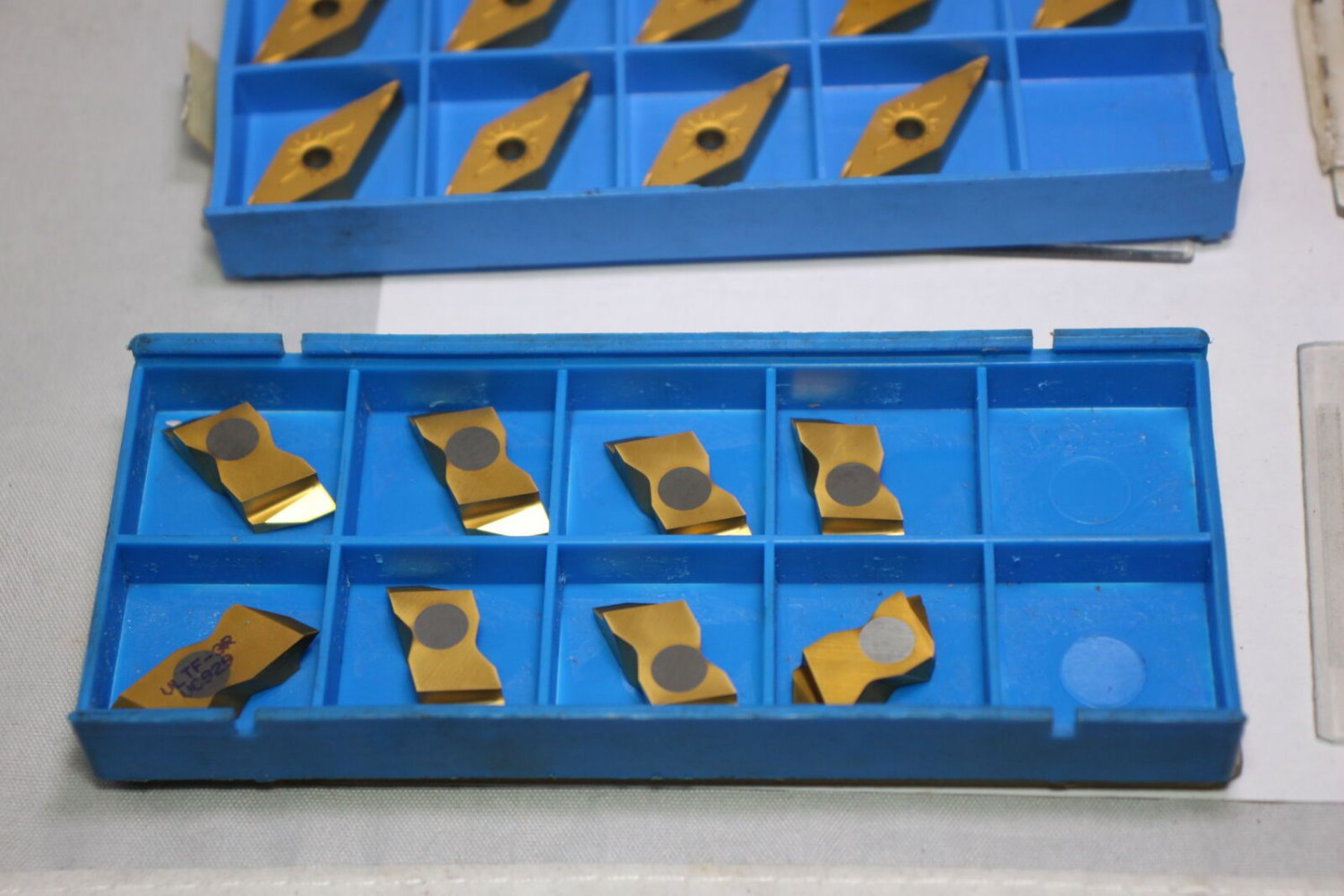 Assorted Carbide Inserts of Partially Filled Boxes Kit 024