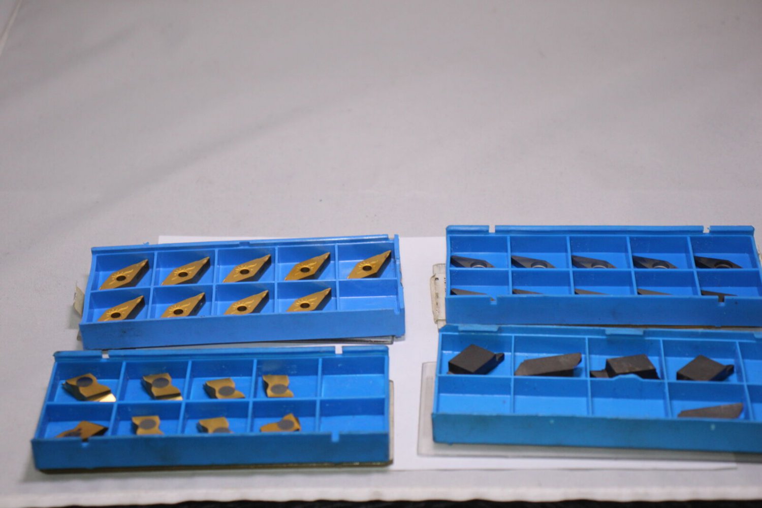 Assorted Carbide Inserts of Partially Filled Boxes Kit 024