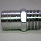 Hose Barb Fitting 1" NTP by 11/8" Chrome over Brass Free Shipping in USA