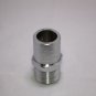 Hose Barb Fitting 1" NTP by 11/8" Chrome over Brass Free Shipping in USA