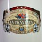 CAO LA TRAVIATA MARCA SELECTA WHITE CERAMIC CIGAR HUMIDOR JAR