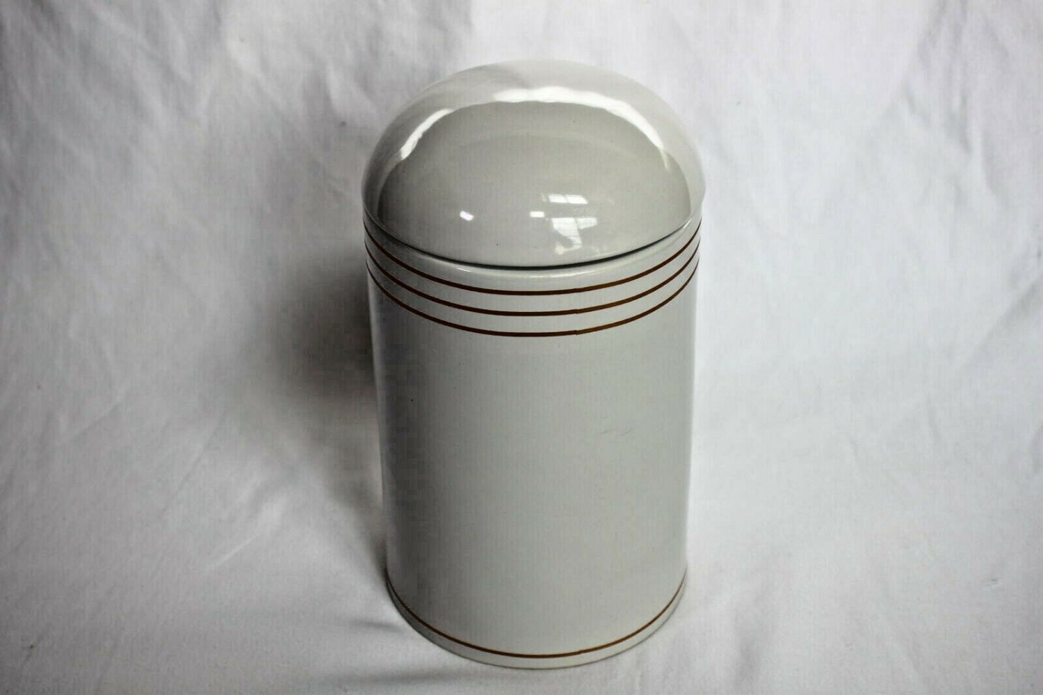 CAO LA TRAVIATA MARCA SELECTA WHITE CERAMIC CIGAR HUMIDOR JAR