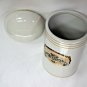 CAO LA TRAVIATA MARCA SELECTA WHITE CERAMIC CIGAR HUMIDOR JAR