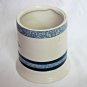 Fonseca White and Blue Ceramic Humidor Jar