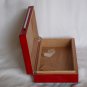 Red Lacquer Finish Wood Humidor