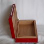 Red Lacquer Finish Wood Humidor