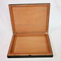 Silver Logo Carbon Fiber Travel Size Humidor Showroom Model 22" L x 18" x 2"