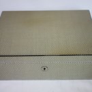 Carbon Fiber Wooden Humidor with Lock and Key Showroom Model 18" x 18" x 4"