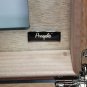 Frame Ford (H.K) LTD - FW-2503 Black and Glass Humidor with Analog Hydrometer