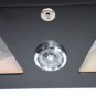 Frame Ford (H.K) LTD - FW-2503 Black and Glass Humidor with Analog Hydrometer