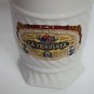 CAO LA TRAVIATA MARCA SELECTA WHITE GLASS CIGAR HUMIDOR JAR