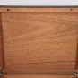 Gold Logo Carbon Fiber Humidor Showroom Model Measures 22" L x 18" W x 2" H
