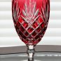 Faberge Odessa Gold Ruby Iced Beverage Glass