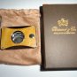 Brizard and Co. - "Elite Series 2" Cutter - Blue Ostrich and Camel Color Leather
