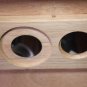 Fame Ford Wood Humidor with Cigar Gift Set 12" L x 12" W x 4" H