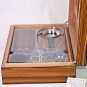 Fame Ford Wood Humidor with Cigar Gift Set 12.25" L x 8.75" W x 3.5" H