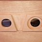 Fame Ford Wood Humidor with Cigar Gift Set 12.25" L x 8.75" W x 3.5" H