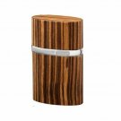 Brizard and Co. - The "Triple Jet" Table Lighter - Zebrawood Brizard and Co. - The "Triple Jet" Table Lighter - Zebrawood