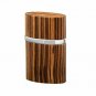Brizard and Co. - The "Triple Jet" Table Lighter - Zebrawood