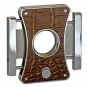 Brizard and Co. - The "Elite Series 2" Cutter - Croco Pattern Tobacco