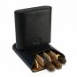 Brizard and Co - The "Show Band" 5 Cigar Case - Sunrise Black and Macassar Ebony