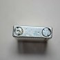 S.T. DUPONT GATSBY LIGHTER IN SILVER & GOLD PLATE DIAMOND HEAD DESIGN