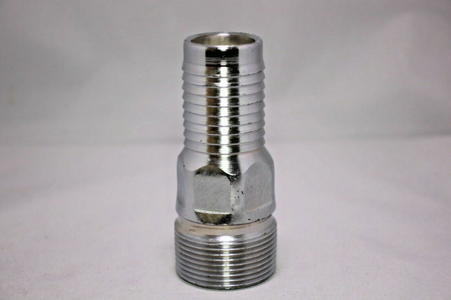 Chrome over Brass Hose Barb