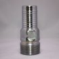 Chrome over Brass Hose Barb