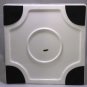 Large Ceramic  Ashtray 9.5" x 2"  FREE SHIPPING IN USA