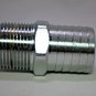 Hose Barb Fitting 1 1/4 " NTP by 1 1/4 " Chrome over Brass Free Shipping in USA