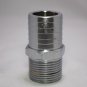 Hose Barb Fitting 1 1/4 " NTP by 1 1/4 " Chrome over Brass Free Shipping in USA