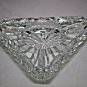 Heavy Glass Ashtray Measures 7.5" FREE SHIPPING IN USA