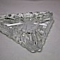 Heavy Glass Ashtray Measures 7.5" FREE SHIPPING IN USA