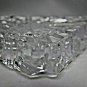 Heavy Glass Ashtray Measures 7.5" FREE SHIPPING IN USA