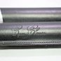 Cigar Classics Twin Silver Cigar Tube Holder in Black Leather