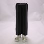 Cigar Classics Twin Silver Cigar Tube Holder in Black Leather