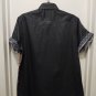 Robert Graham - Black Short Sleeve - Men's Medium Button Down Classic Fit