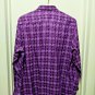 Robert Graham - Purple Long Sleeve Men's Medium Button Down Classic Fit
