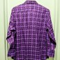 Robert Graham - Purple Long Sleeve Men's Medium Button Down Classic Fit