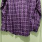 Robert Graham - Purple Long Sleeve Men's Medium Button Down Classic Fit
